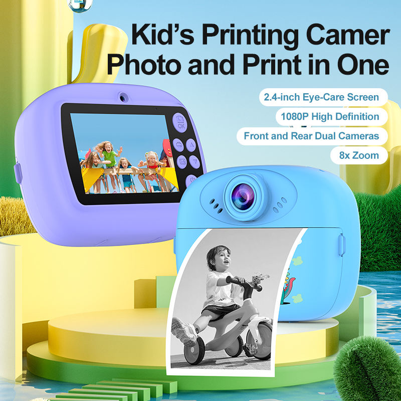 Kids Instant Print Camera for Photos & Videos 🎥📸
