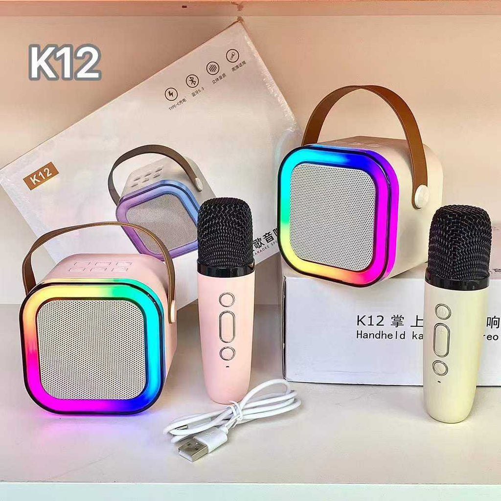 K12 Wireless Karaoke Speaker & Mic Set 🎤✨