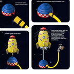 Water Rocket Launcher Toy – 3 Colours Available