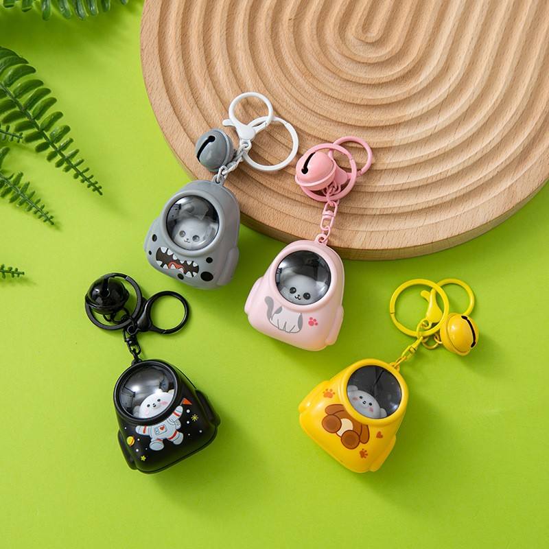 ✨ Cute LED Glow Keychain – Light up your keys, bags, and style wherever you go! 🔑💡(pack of 2)