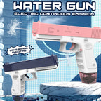 Electric Water Battle Gun – USB Rechargeable Automatic Water Blaster for Kids &amp; Adult