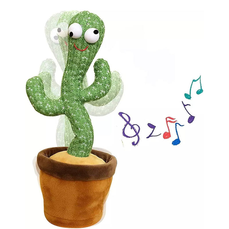 🌵 Talking & Dancing Music Cactus Toy