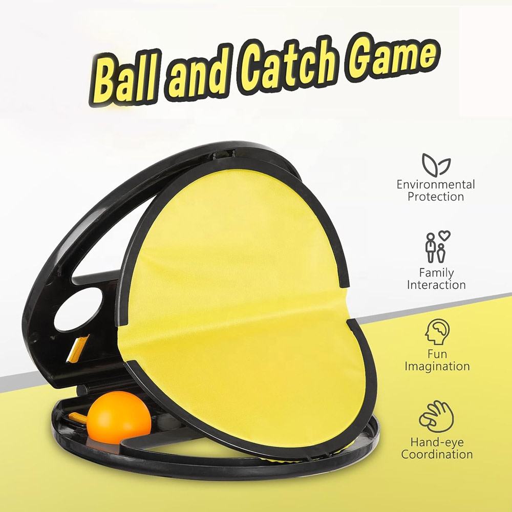 Catch Ball Paddle Game Set – Fun Indoor & Outdoor Toss Toy for Kids & Family Play