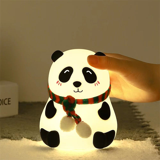 Luxury Panda Silicone Night Lamp – Premium Portable Ambient Glow
