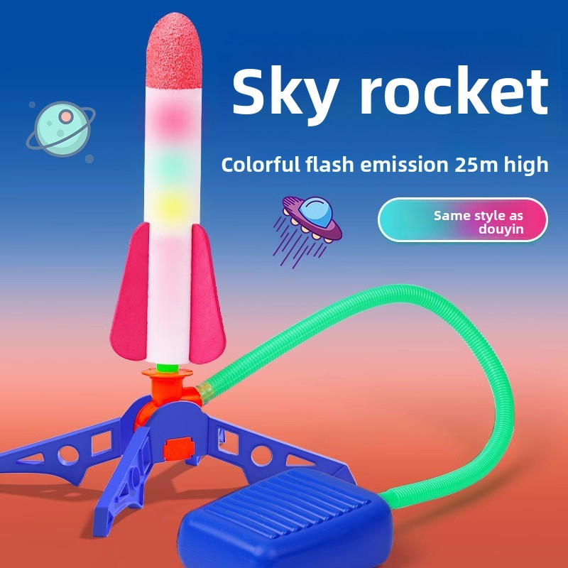 Kids Foam Rocket Launcher Toy – Outdoor Fun Jump Rocket (Copy)