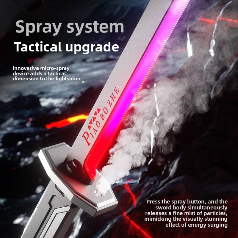 LED Light-Up Futuristic Toy Sword for Kids