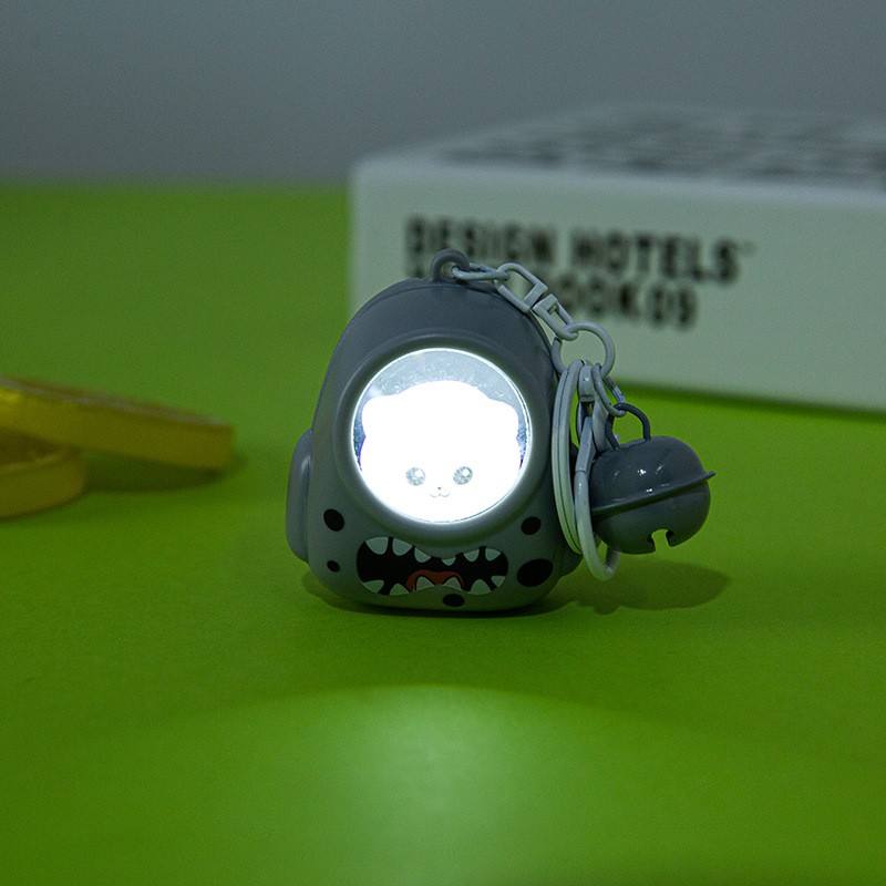 ✨ Cute LED Glow Keychain – Light up your keys, bags, and style wherever you go! 🔑💡(pack of 2)