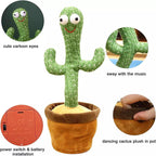 🌵 Dancing Cactus Toy – Sing, Talk & Dance!