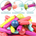 25 PCS Magnetic Bar Building Blocks – STEM Educational Construction Toy for Kids (3+ Years)