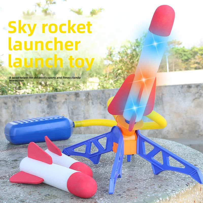 Kids Foam Rocket Launcher Toy – Outdoor Fun Jump Rocket (Copy)