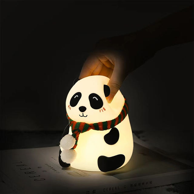 Luxury Panda Silicone Night Lamp – Premium Portable Ambient Glow