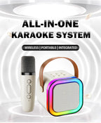 K12 Wireless Karaoke Speaker & Mic Set 🎤✨