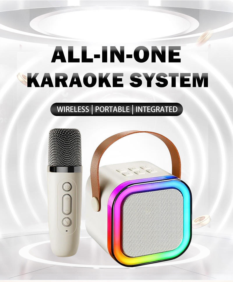 K12 Wireless Karaoke Speaker & Mic Set 🎤✨