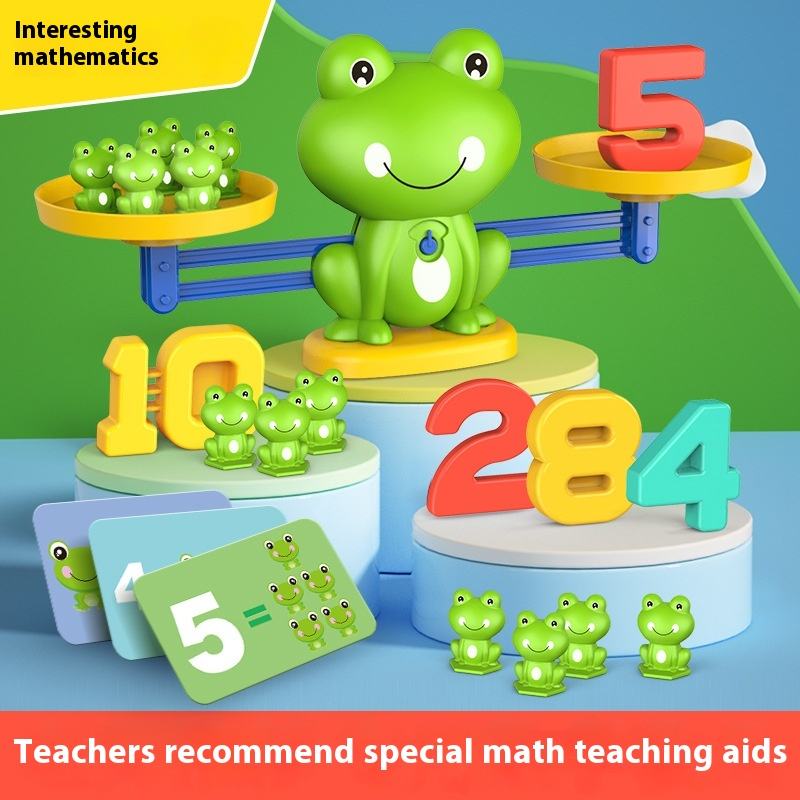 🐸 Frog Balance Math Learning Toy for Kids