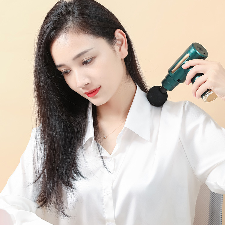 Mini Smart Fascia Massage Gun – Deep Tissue Portable Body Massager for Pain Relief & Muscle Recovery