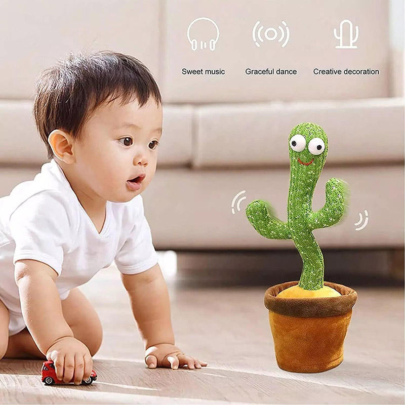 🌵 Dancing Cactus Toy – Sing, Talk & Dance!
