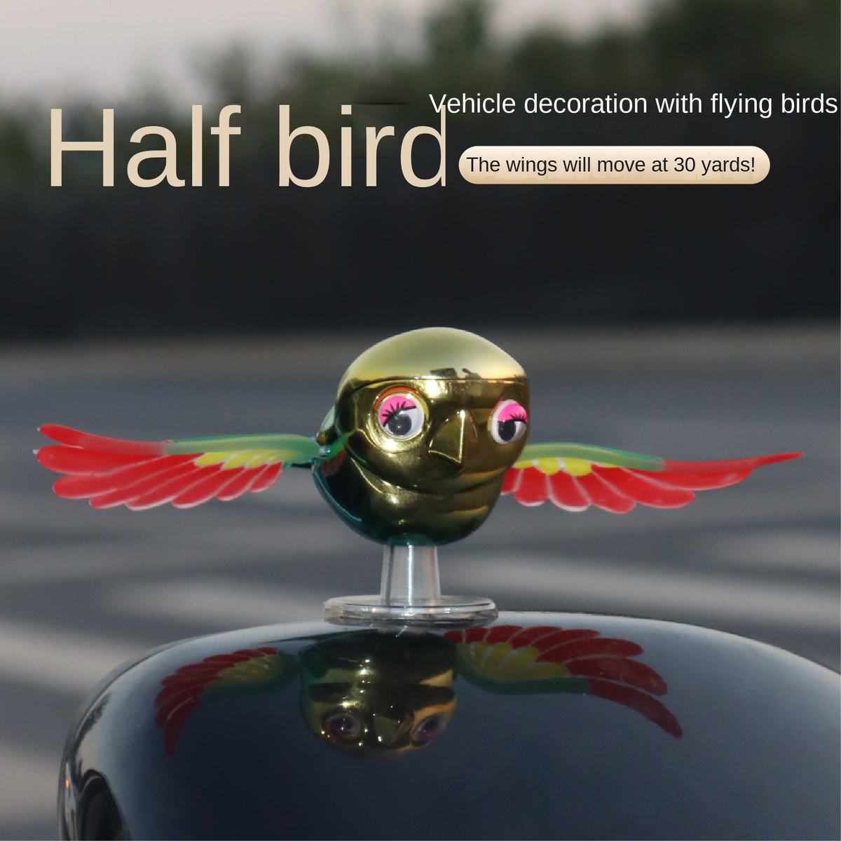 Flying Bird Car & Bike Decor 🚗🏍️🐦