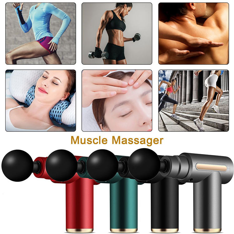 Mini Smart Fascia Massage Gun – Deep Tissue Portable Body Massager for Pain Relief & Muscle Recovery