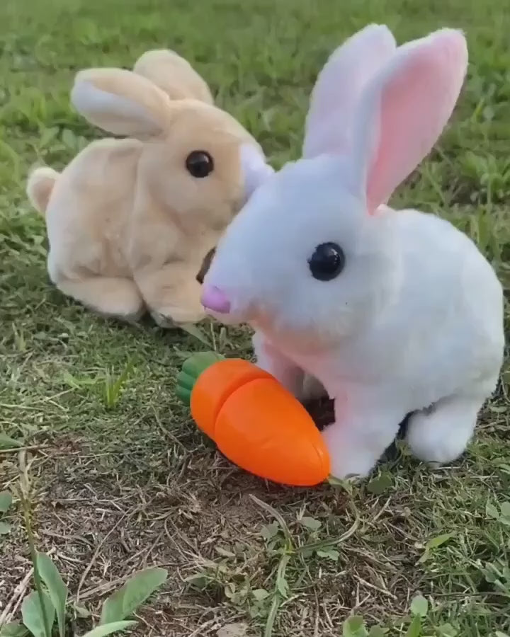 Interactive Hopping Bunny Toy