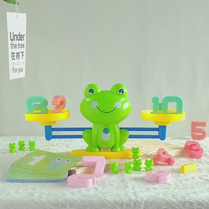🐸 Frog Balance Math Learning Toy for Kids