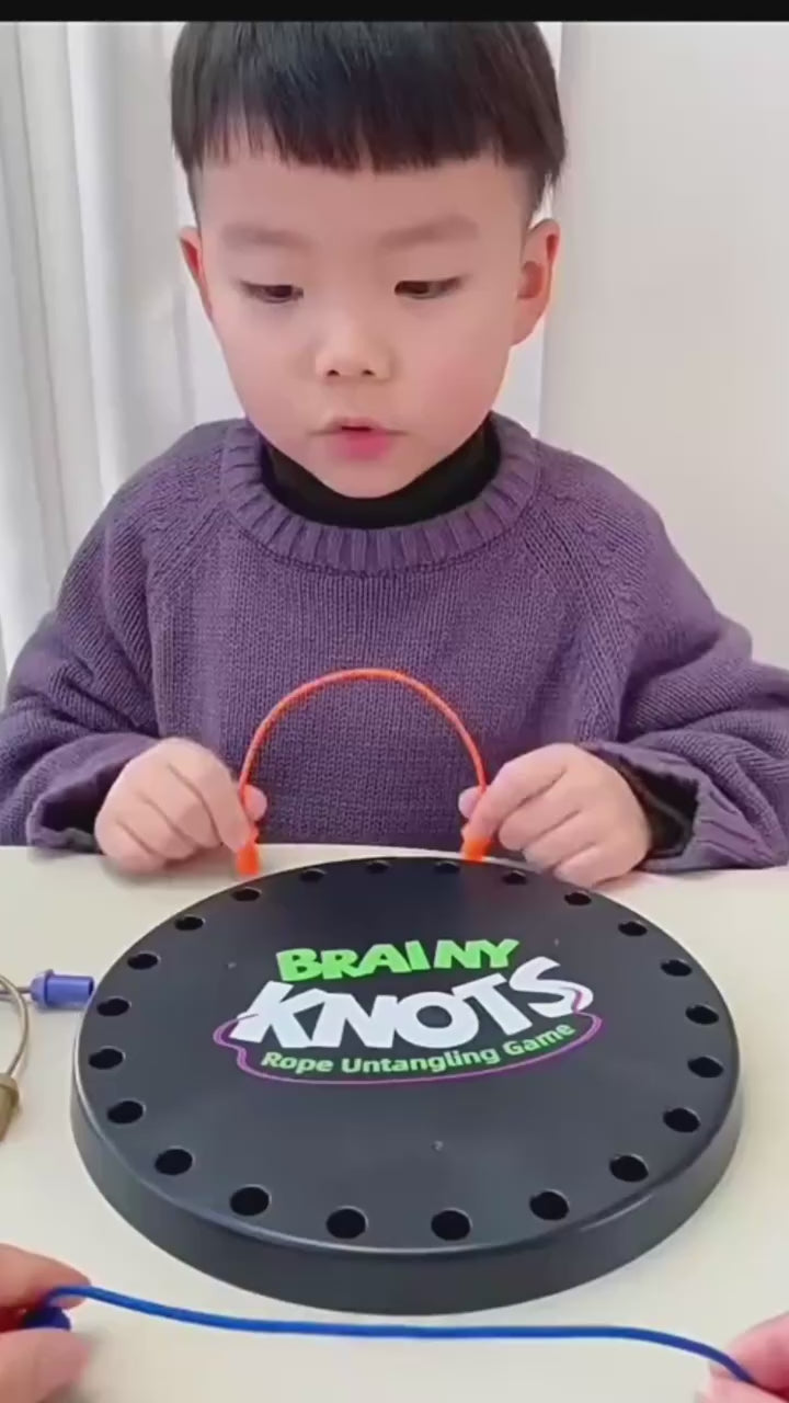 Interactive String Puzzle Board Game for Kids