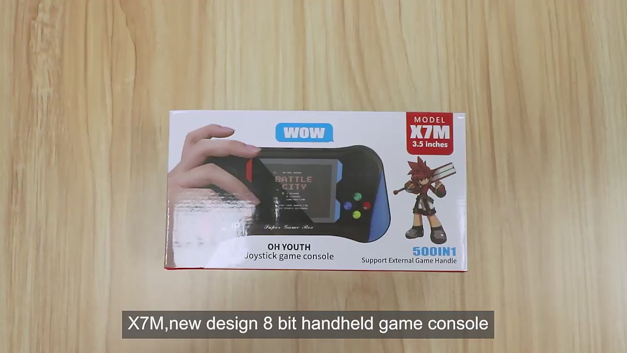 Retro Handheld Gaming Console – 520 Games in 1
