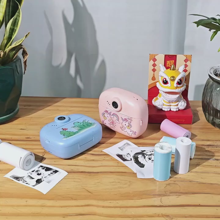 Kids Instant Print Camera for Photos & Videos 🎥📸