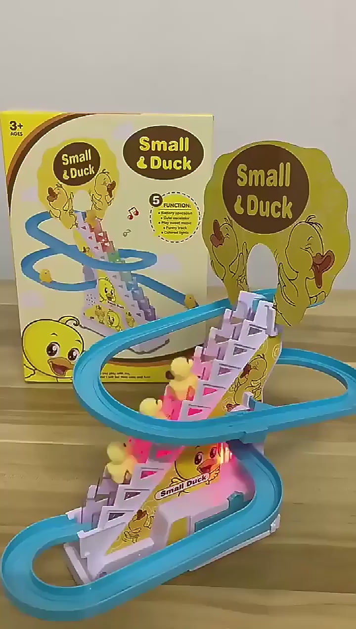 🐥 Small Duck Climbing Stair Toy With Music & Lights 🎵