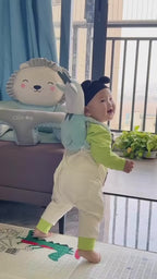 Baby Head Protector Cushion Backpack – Bee Design | Soft Anti-Fall Safety Pillow