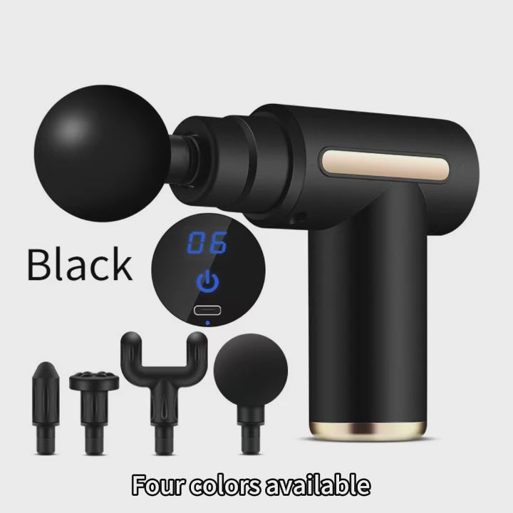 Mini Smart Fascia Massage Gun – Deep Tissue Portable Body Massager for Pain Relief & Muscle Recovery