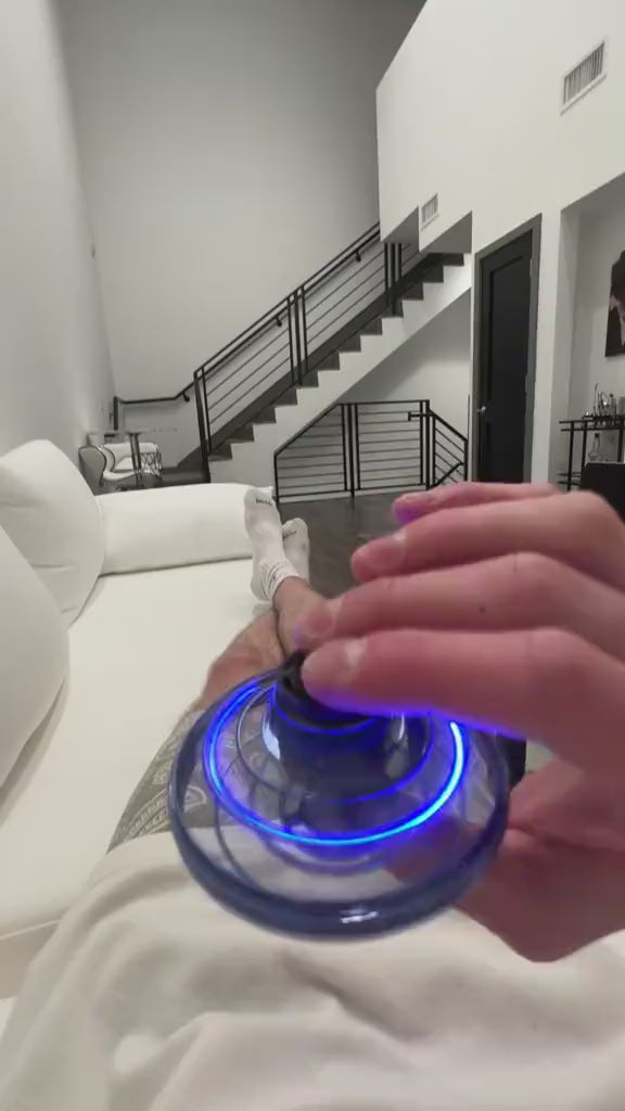 360° Flying Spinner Boomerang Toy with RGB LED Lights