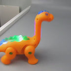 Musical Light-Up Walking Dinosaur Toy for Kids