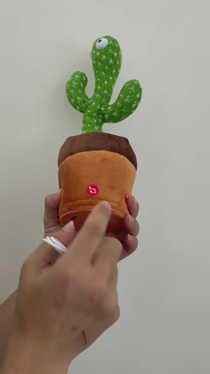 🌵 Talking & Dancing Music Cactus Toy