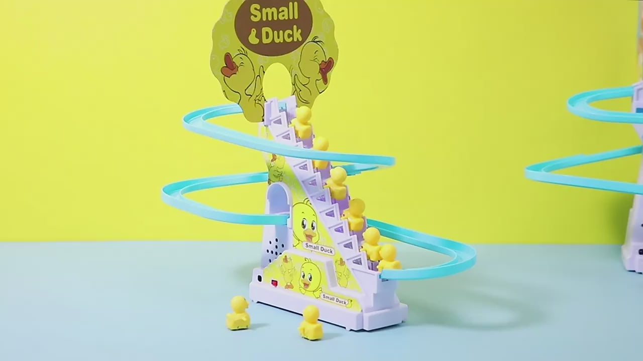 🐥 Small Duck Climbing Stair Toy With Music & Lights 🎵