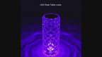 Crystal RGB Diamond Touch Lamp with Remote